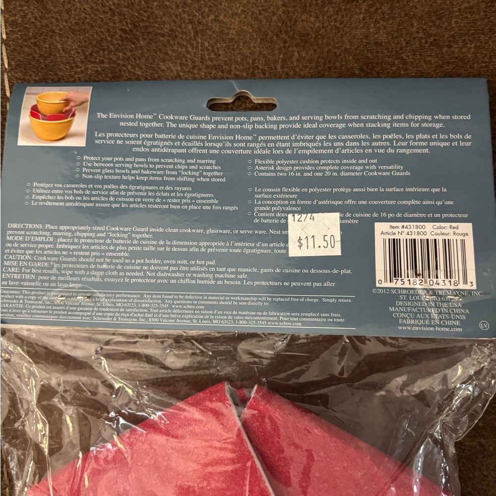 Red Pot Protectors - Picture 3 of 3